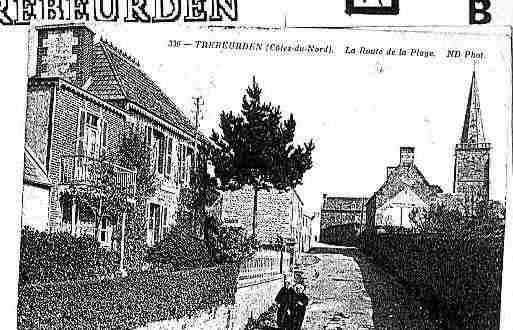 Ville de TREBEURDEN Carte postale ancienne